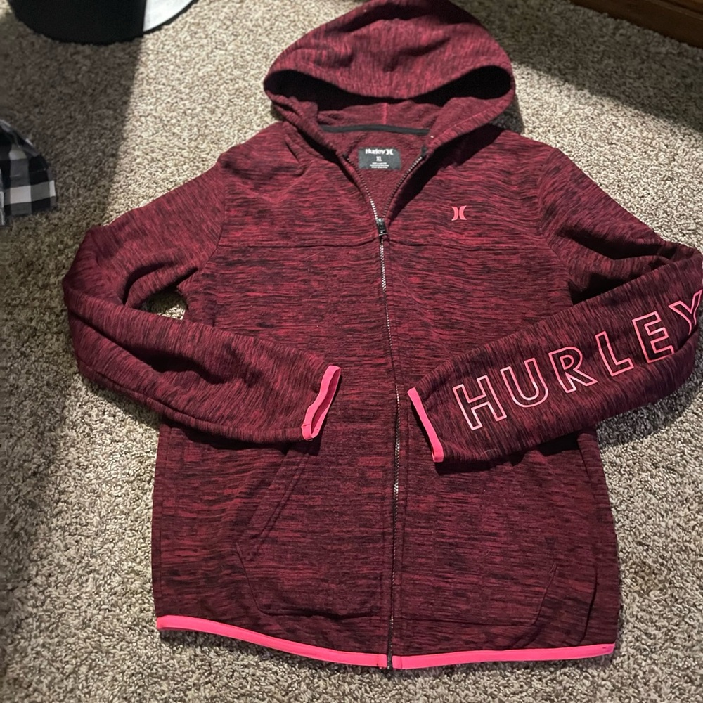 Kids xl Hurley zip up
